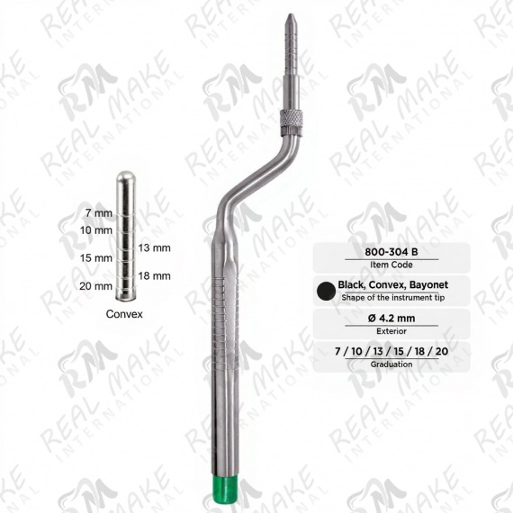 Osteotomes (Convex, Bayonet, Ø 4.2 mm)