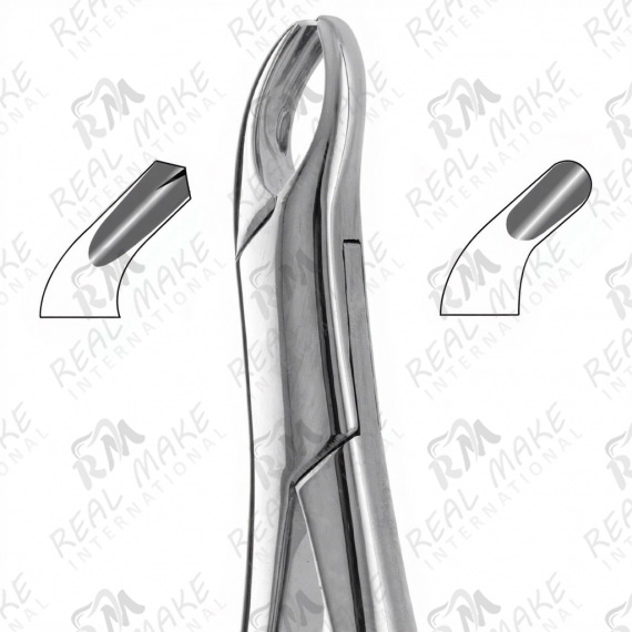 Pedodontic Tooth Forceps For Upper Molars, Left (Harris)