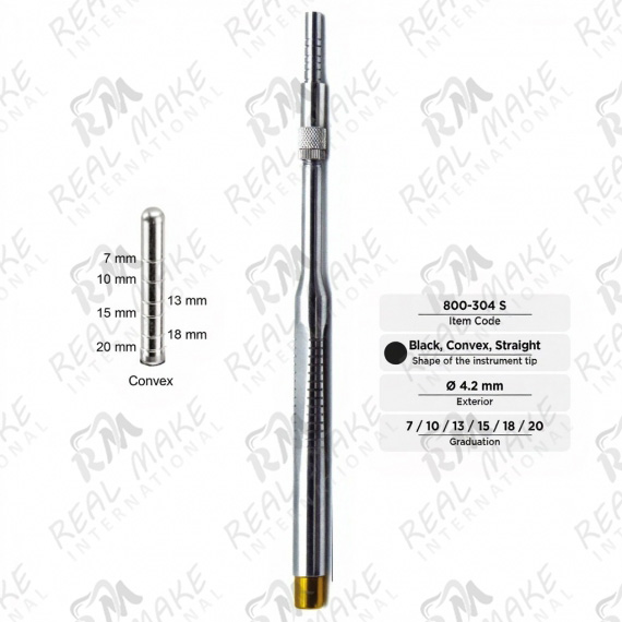 Osteotomes (Convex, Straight, Ø 4.2 mm)
