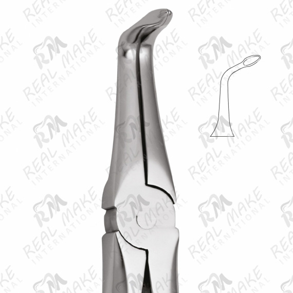 Tooth Forceps For Lower Roots Fragments