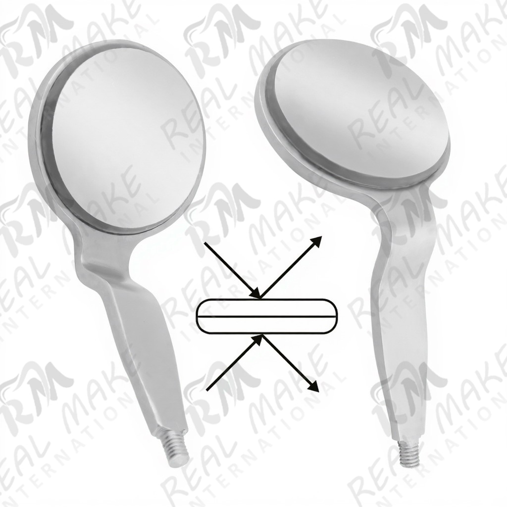 Mouth Mirror Front Surface Double Sided #4 Ø 22 mm