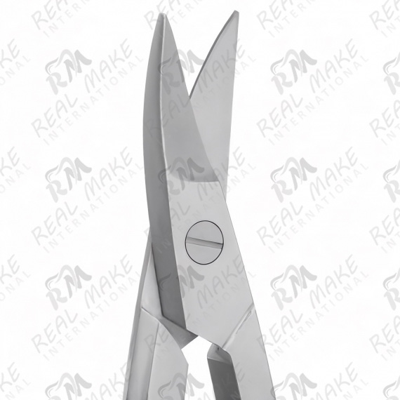  Aligner Scissors, Curved, Sharp