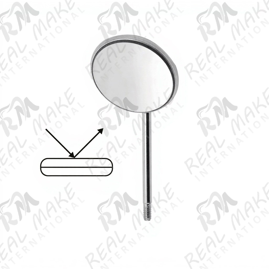 Mouth Mirror Front Surface Plane (SS Type) #3 Ø 20 mm