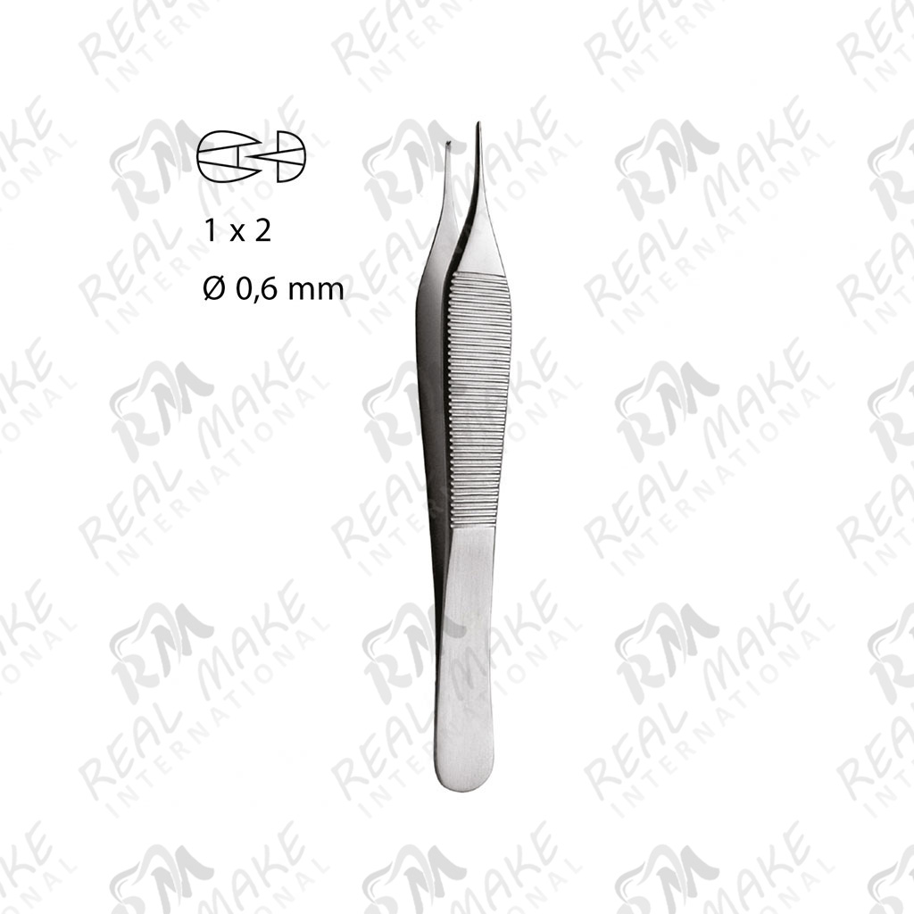 Micro Adson Tweezers 1 x 2