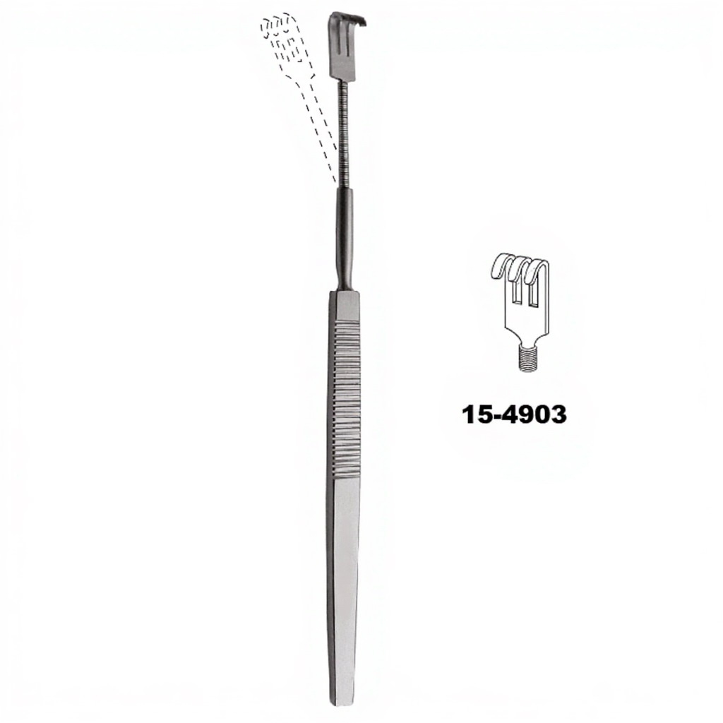  Trachea Flexible Retractor with Spring