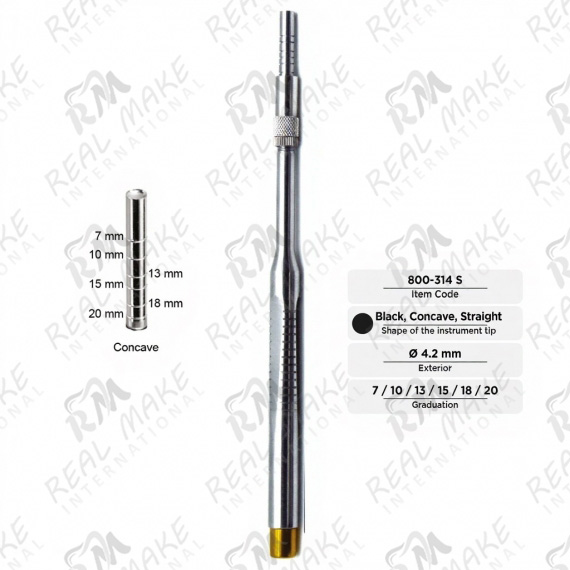 Osteotomes (Concave, Straight, Ø 4.2 mm)