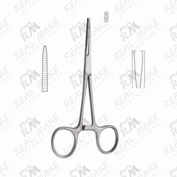  Rochester-Kocher Forceps 1x2 (Straight)