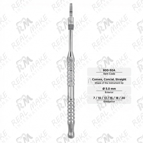 Osteotomes (Convex, Conical, Straight, Ø 5.0 mm)