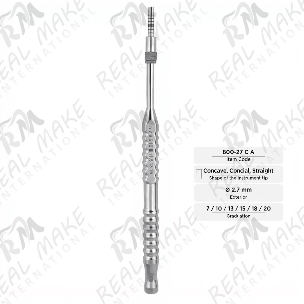 Osteotomes (Concave, Conical, Straight, Ø 2.7 mm)