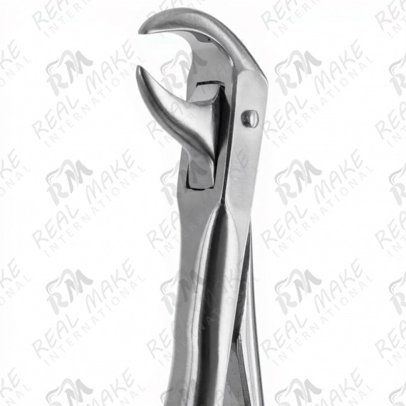 Tooth Forceps For Lower Molars Decayed or Broken Down Crowns