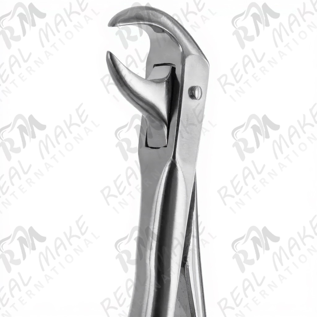 Tooth Forceps For Lower Molars Decayed or Broken Down Crowns