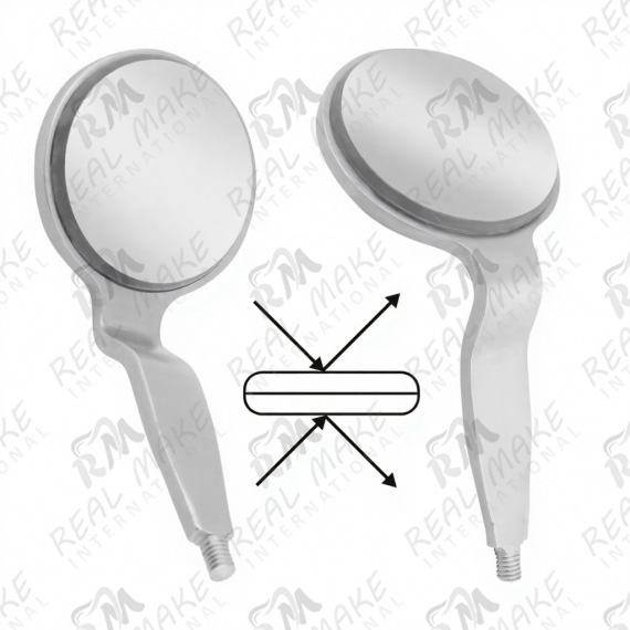 Mouth Mirror Front Surface Double Sided #3 Ø 20 mm