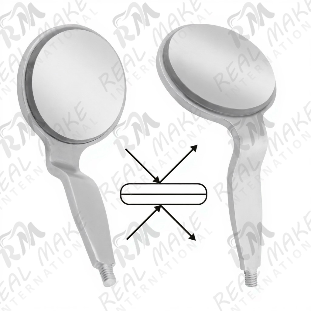 Mouth Mirror Front Surface Double Sided #3 Ø 20 mm