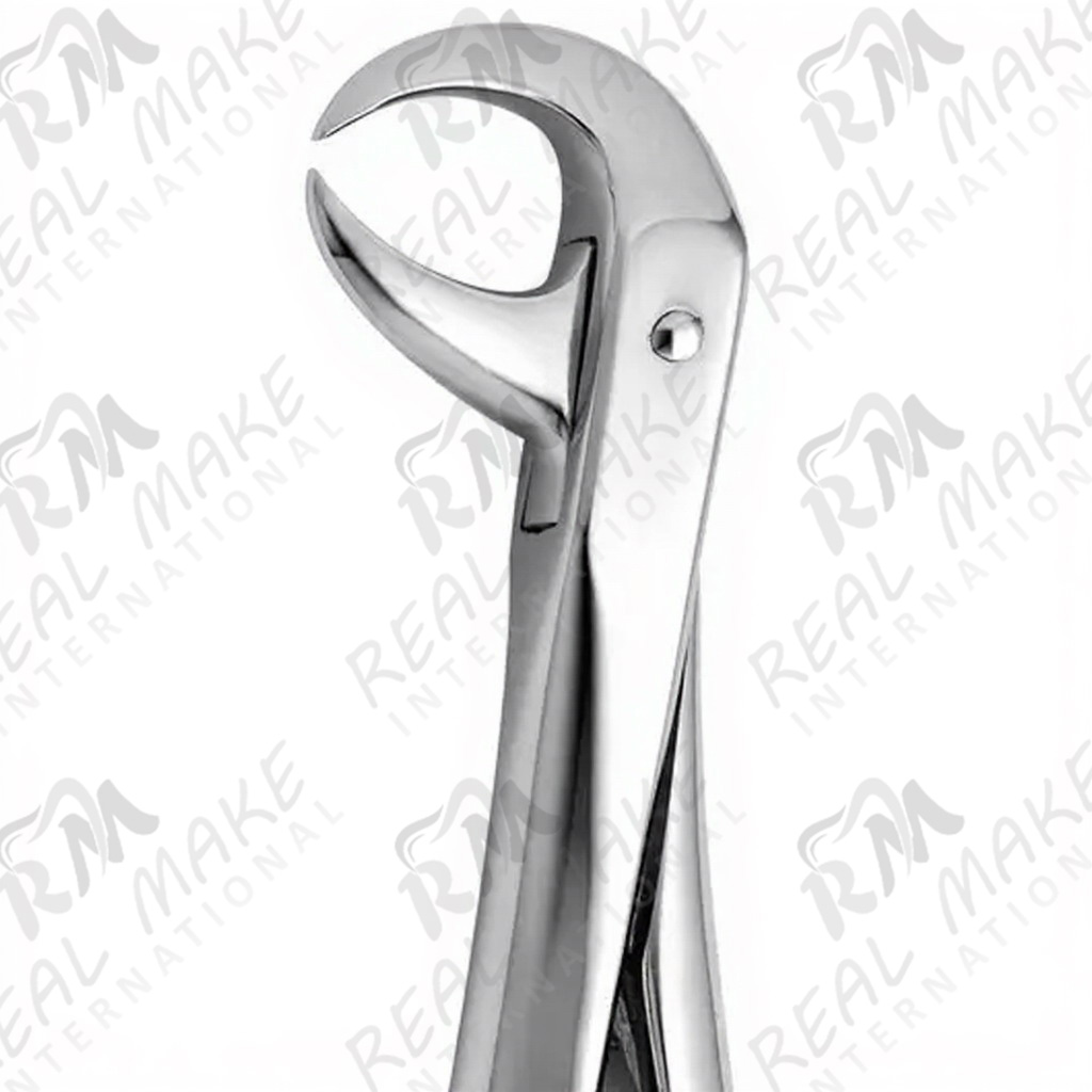 Tooth Forceps For Lower Molars Decayed or Broken Down Crowns