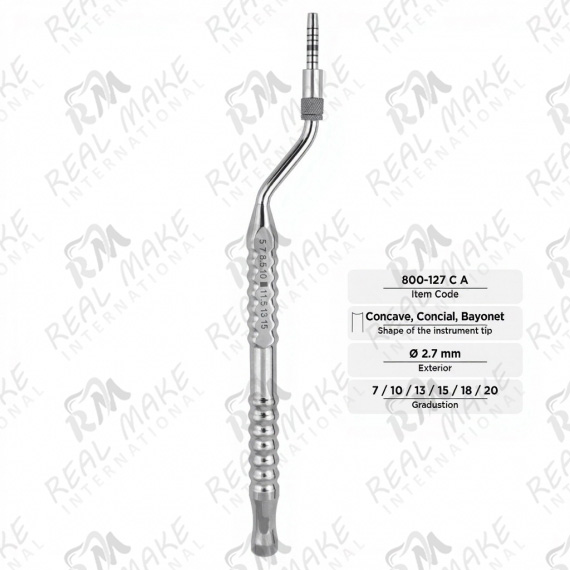 Osteotomes (Concave, Conical, Bayonet, Ø 2.7 mm)