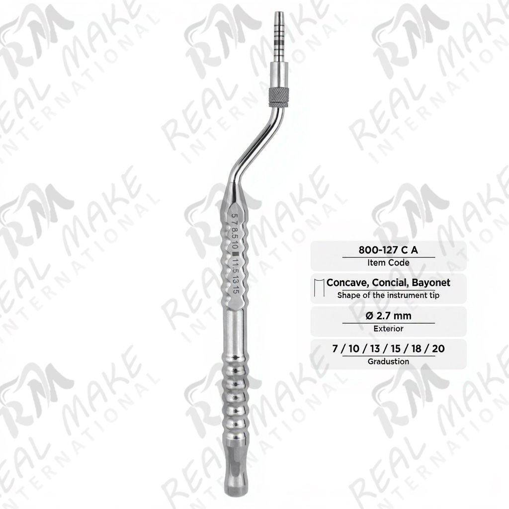 Osteotomes (Concave, Conical, Bayonet, Ø 2.7 mm)