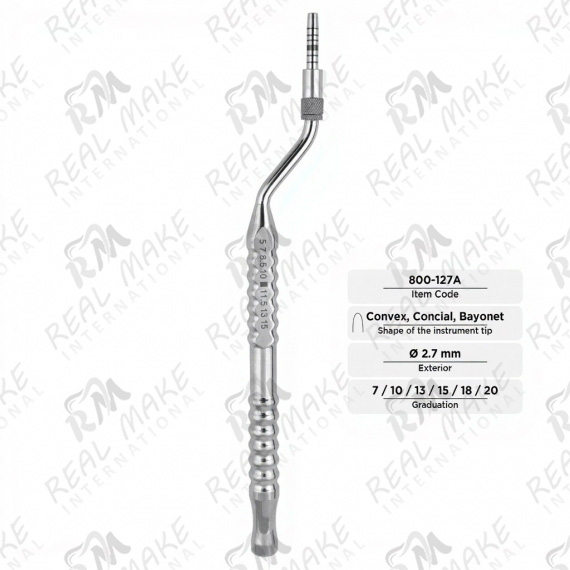 Osteotomes (Convex, Conical, Bayonet, Ø 2.7 mm)