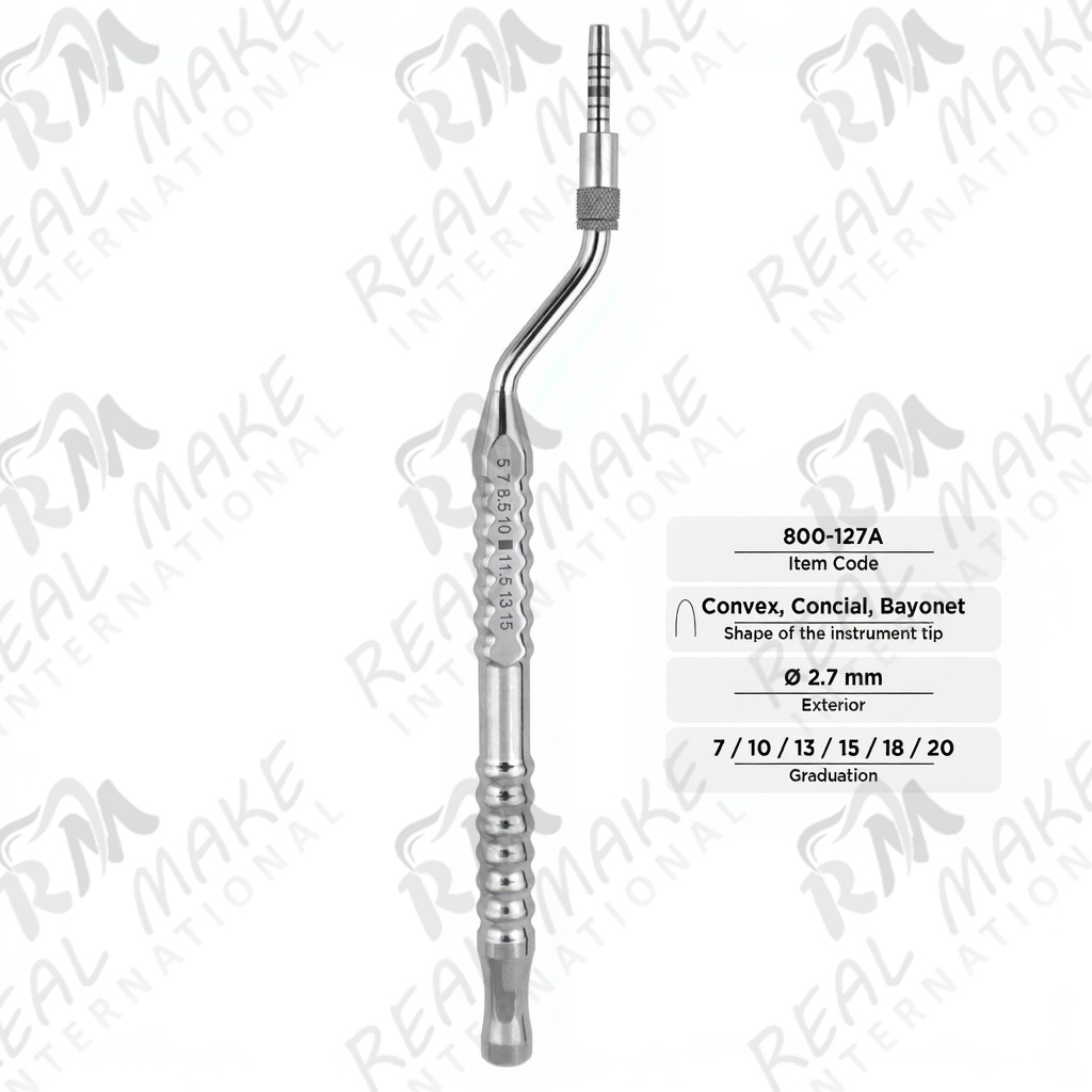 Osteotomes (Convex, Conical, Bayonet, Ø 2.7 mm)