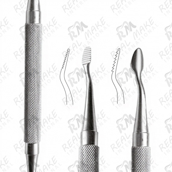  Bone Files Miller N. 1 (Ø 10mm)