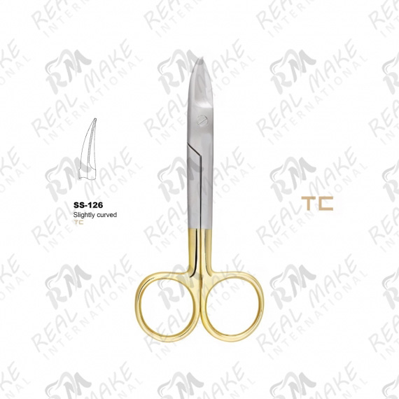 TC BeeBee Sharp Scissors (Saw Edge, Slightly Curved)