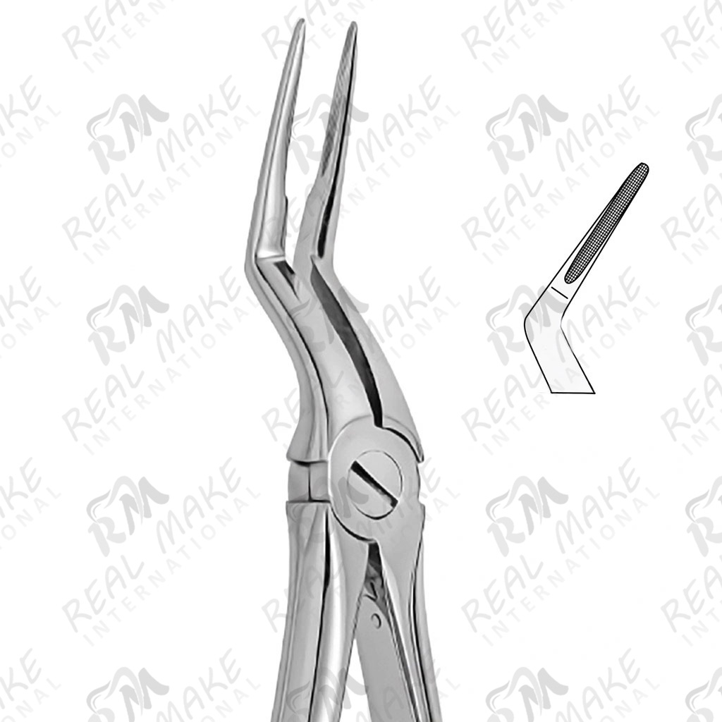 Tooth Forceps For Upper Roots, Fine & Deep Gripping Beaks
