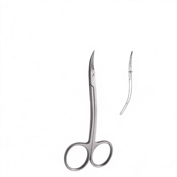 La Grange Scissors (Saw Edge, Double Curved)