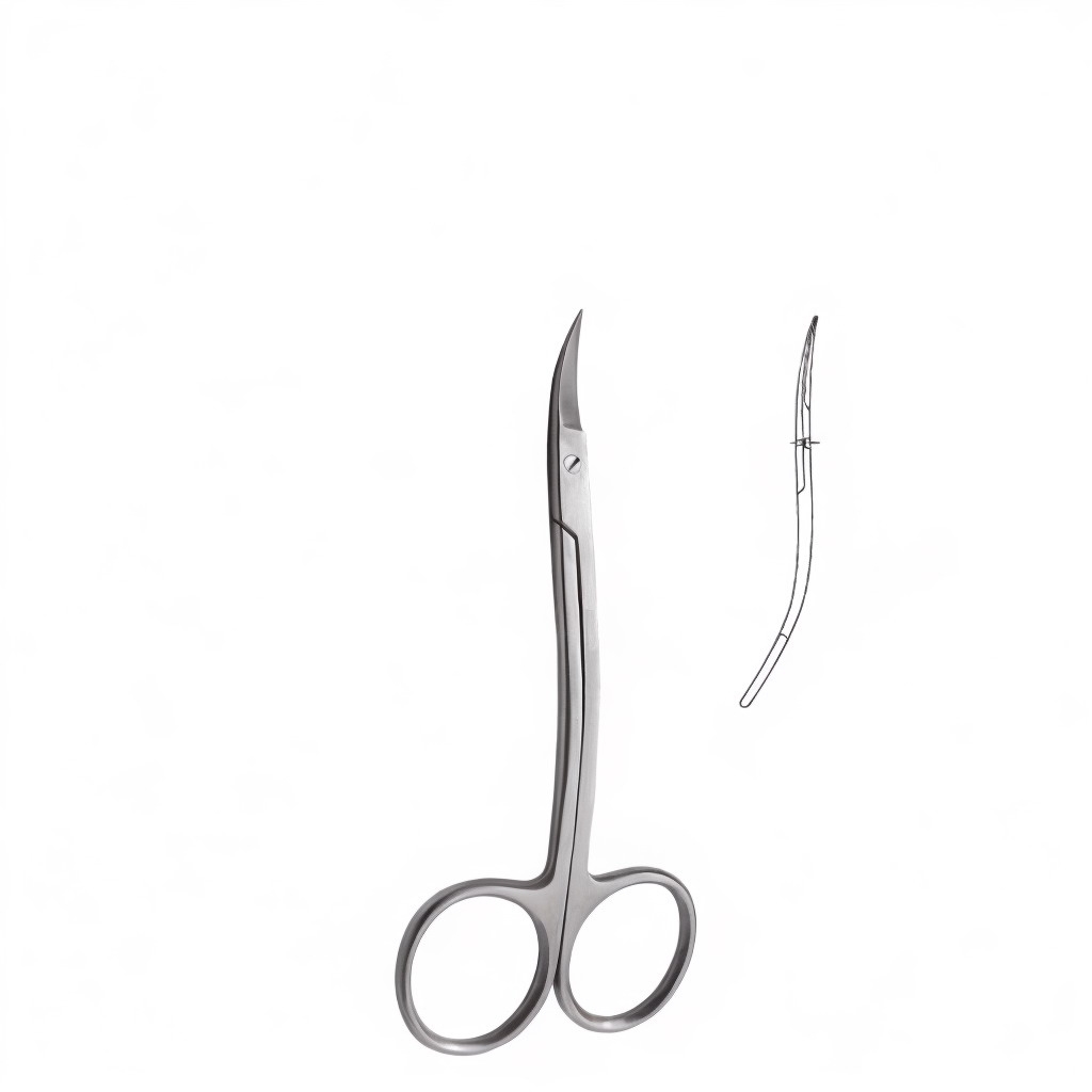 La Grange Scissors (Saw Edge, Double Curved)