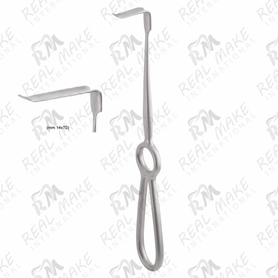 Obwegeser external Soft Tissue Retractor (mm 16 x 80)