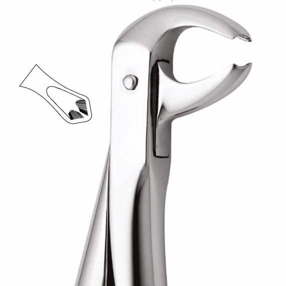 Tooth Forceps For Lower Molars (Balding)