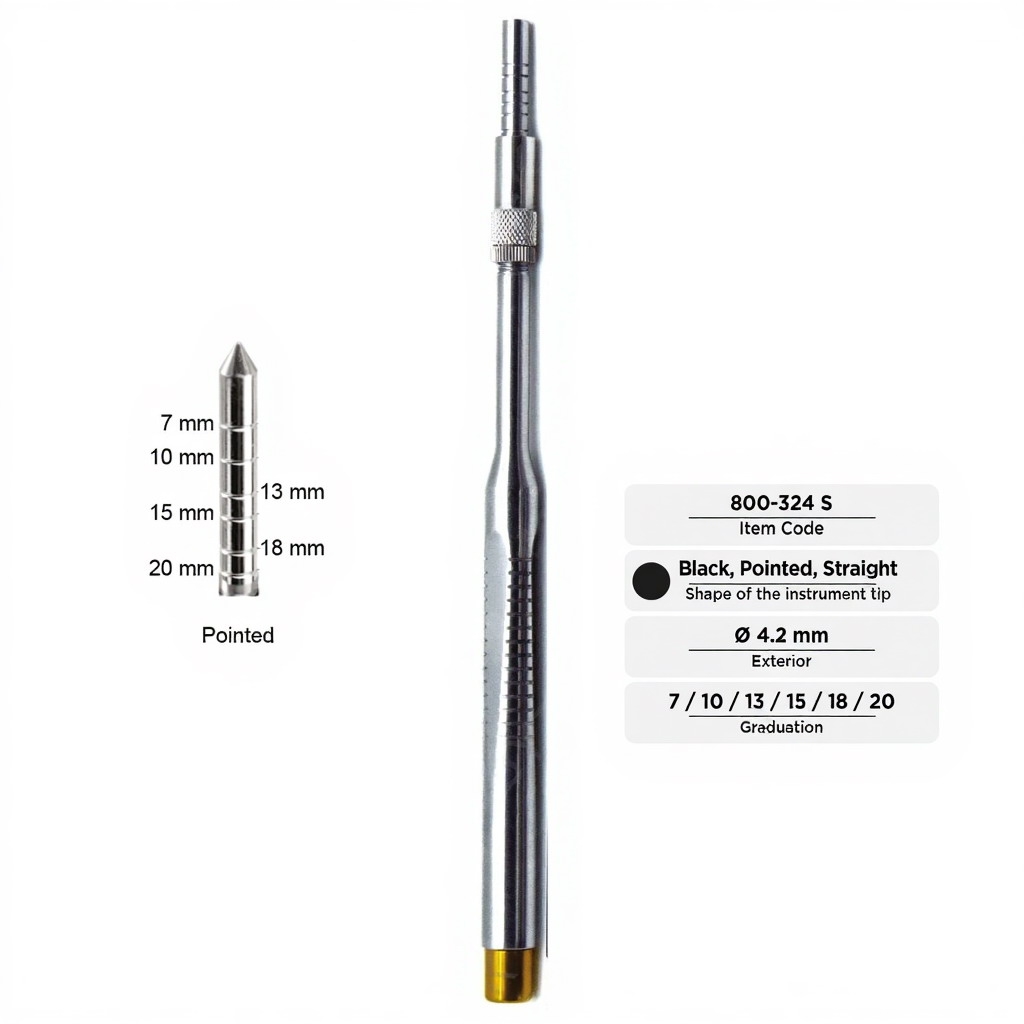 Osteotomes (Pointed, Straight, Ø 4.2 mm)