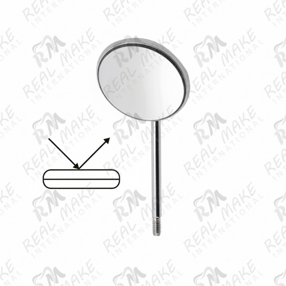 Mouth Mirror Front Surface Plane (SS Type) #4 Ø 22 mm