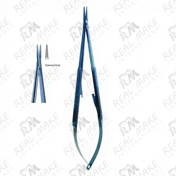 Micro Needle Holder Titanium (Straight)