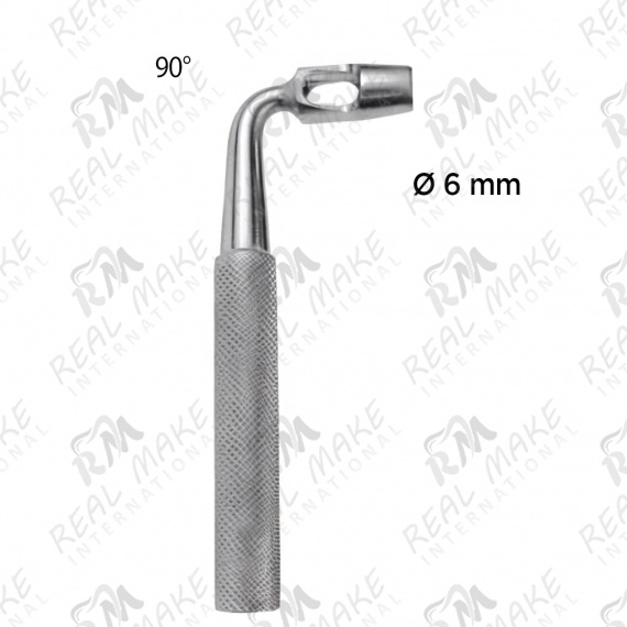 Manual Tissue Punches Keyes (Curved 90°, Ø 6 mm)