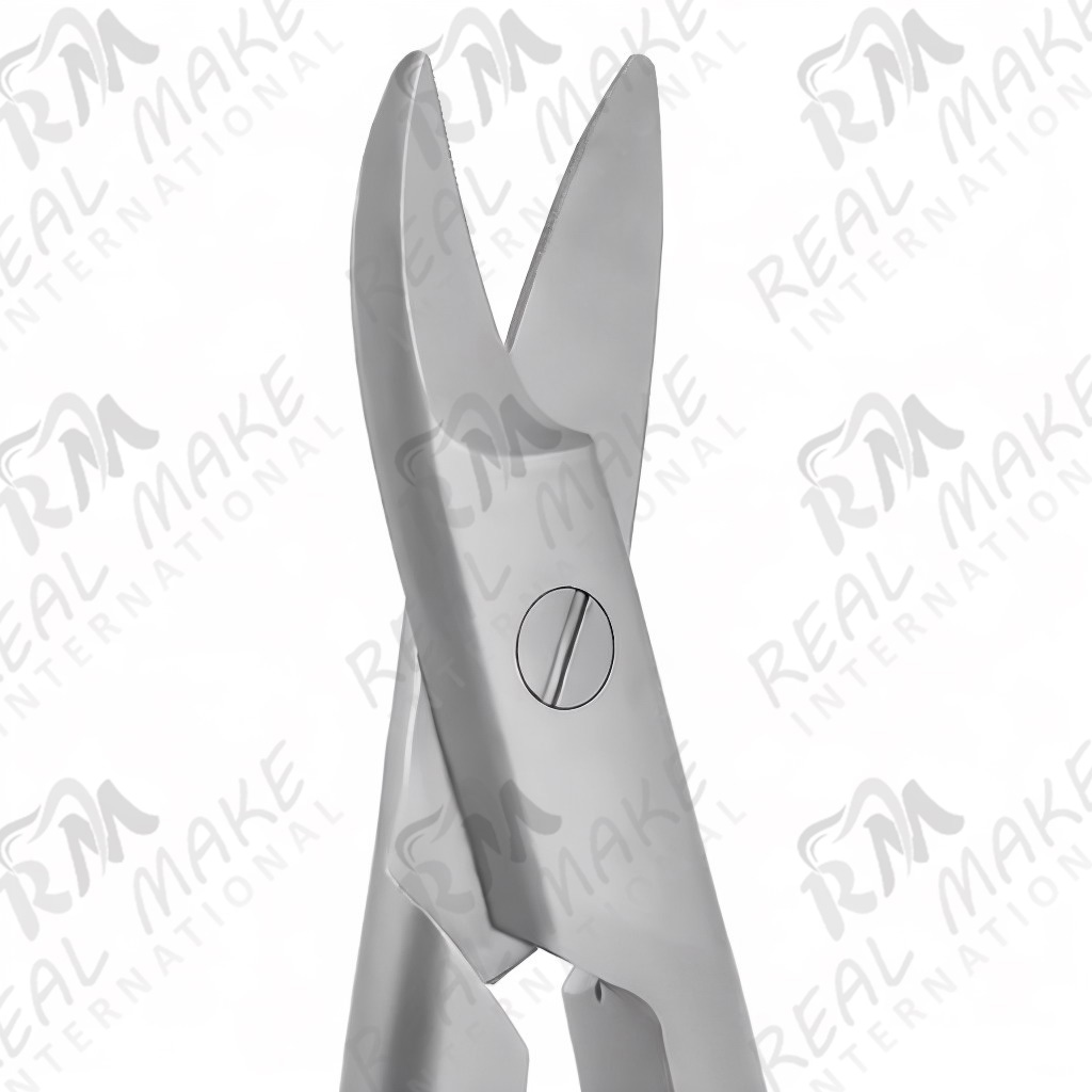 Bee Bee Crown Wires Cutting Scissors, Curved, Blunt