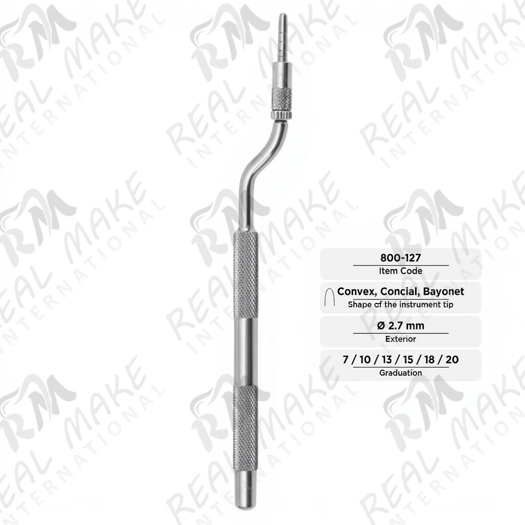 Osteotomes (Convex, Conical, Bayonet, Ø 2.7 mm)