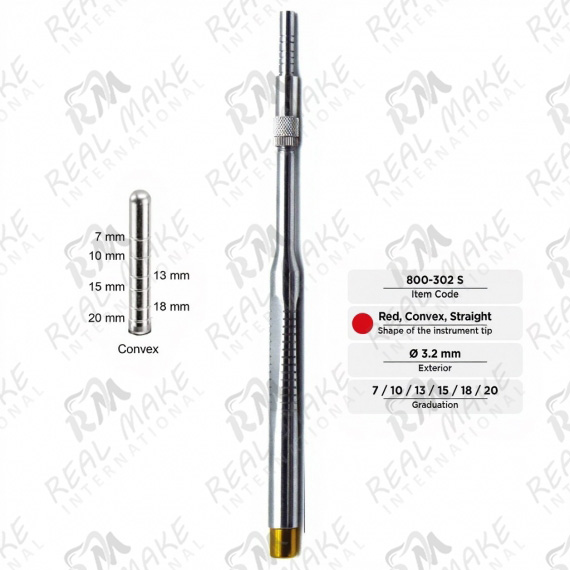 Osteotomes (Convex, Straight, Ø 3.2 mm)