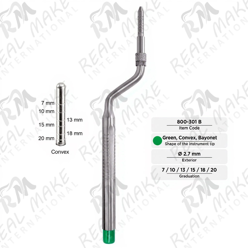 Osteotomes (Concave, Bayonet, Ø 2.7 mm)