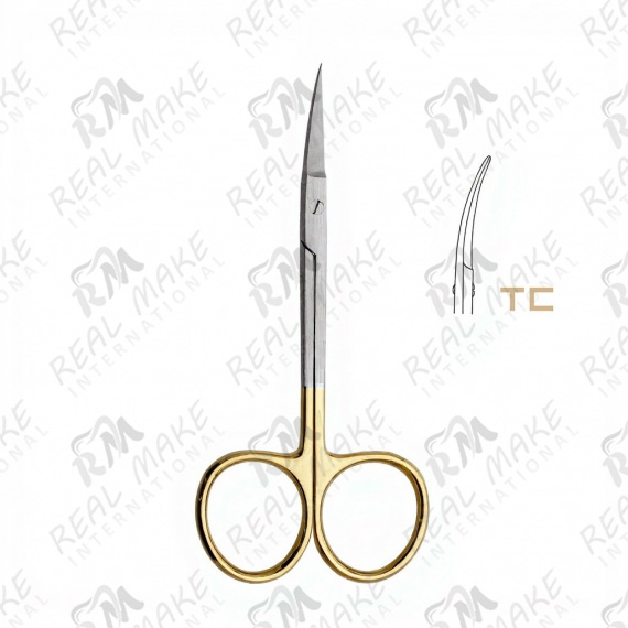 TC Iris Scissors (Curved)