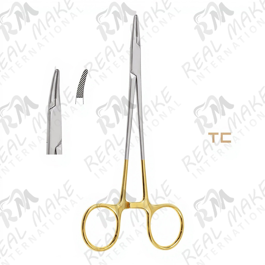  TC Crile-Wood Curved Needle Holders
