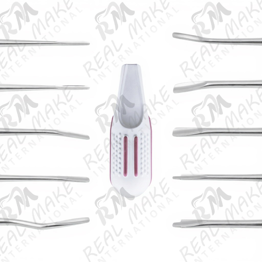 Root Elevators (Complete Set) (Plastic Handle Type B)