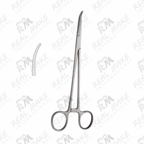 Heiss Forceps (Curved)