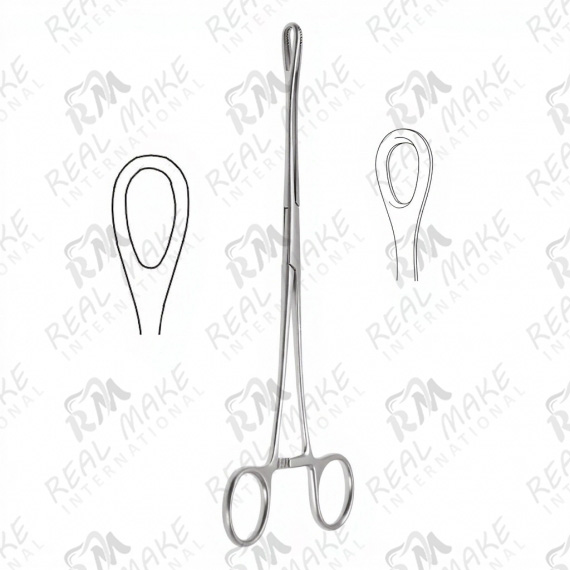 Foerster Sponge Dressing Forceps (Smooth Straight)