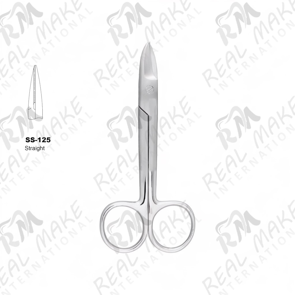 BeeBee Sharp Scissors (Saw Edge, Straight)