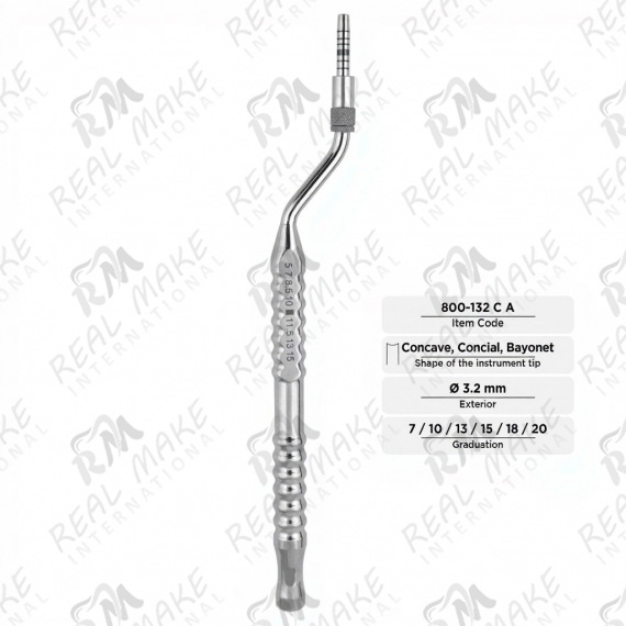 Osteotomes (Concave, Conical, Bayonet, Ø 3.2 mm)