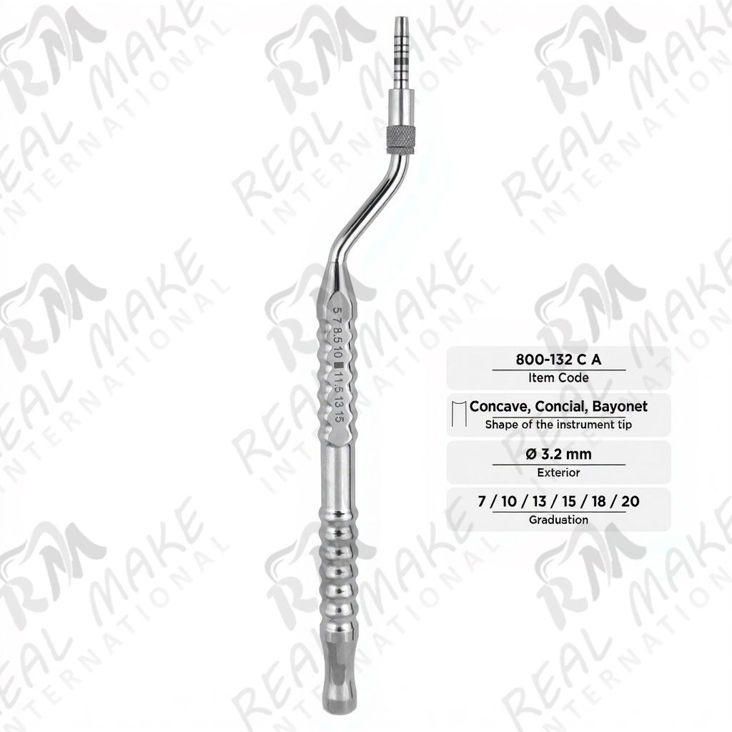 Osteotomes (Concave, Conical, Bayonet, Ø 3.2 mm)