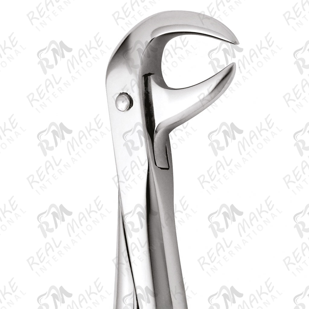 Tooth Forceps For Lower Molars Decayed or Broken Down Crowns