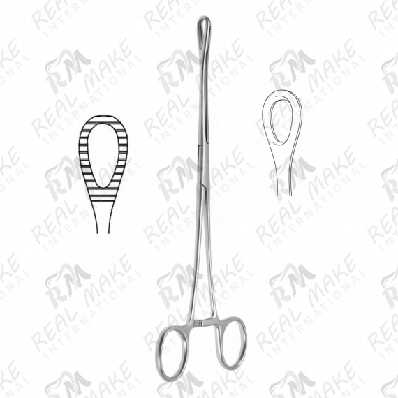 Foerster Sponge Dressing Forceps (Serrated Straight)