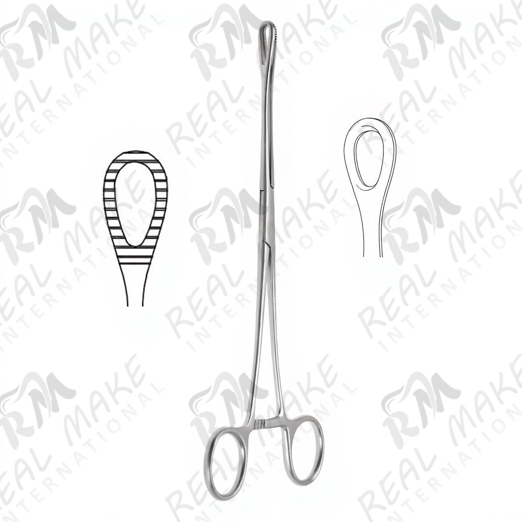 Foerster Sponge Dressing Forceps (Serrated Straight)