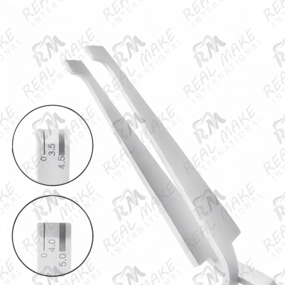 Direct Bond Bracket Tweezer With Guage