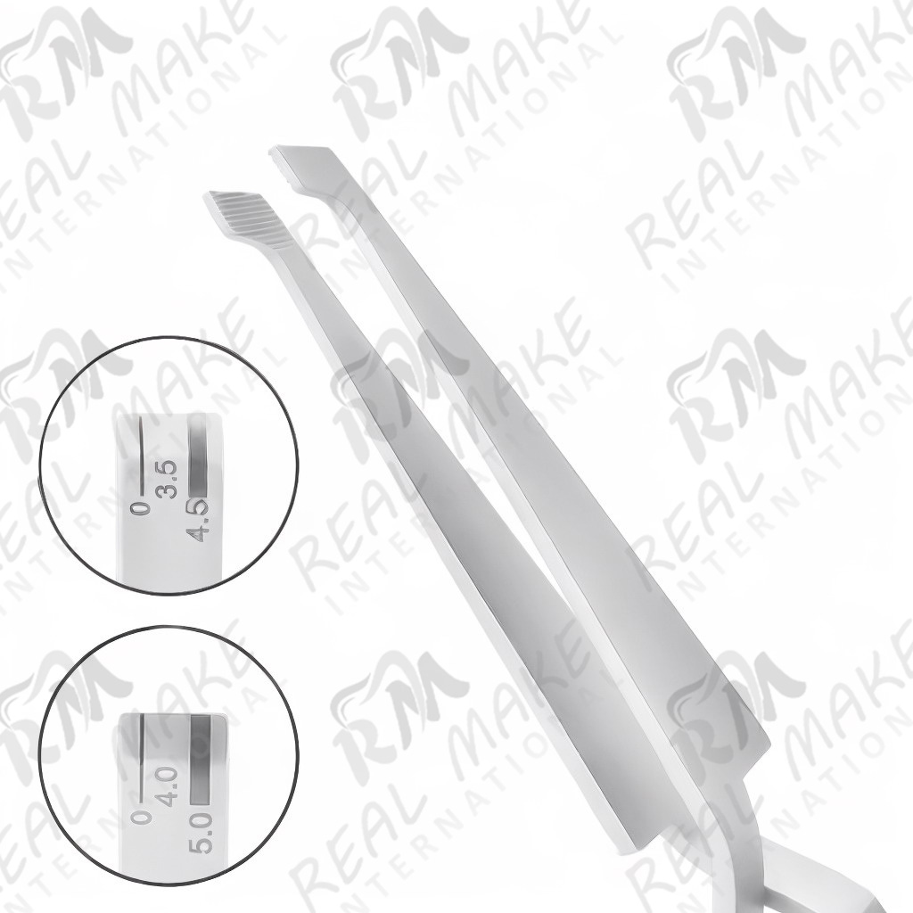 Direct Bond Bracket Tweezer With Guage